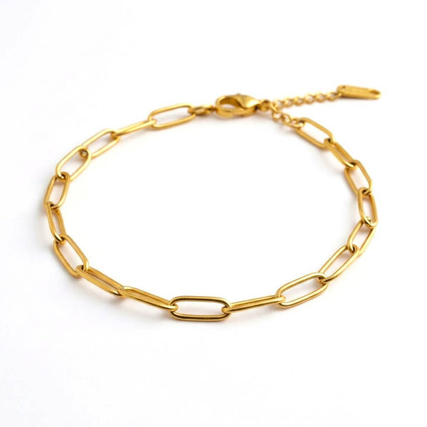 Cassette – Lagertha Kettenarmband in Gold