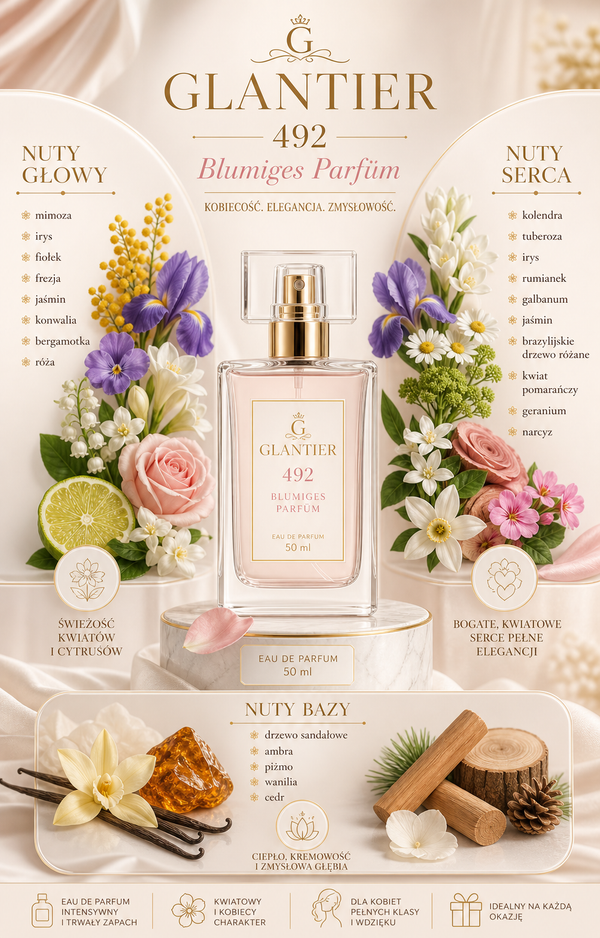 Glantier 492 Blumiges Parfüm