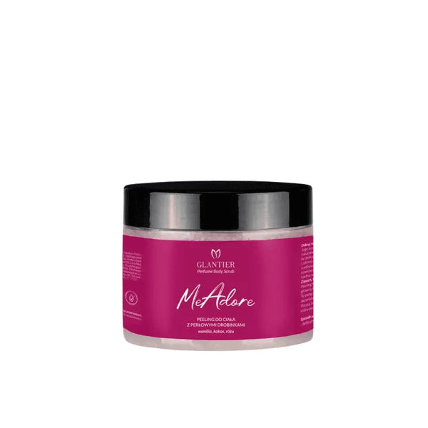 Glantier Geschenkset Me Adore - Duschöl, Peeling & Körperlotion (Glow-Effekt)