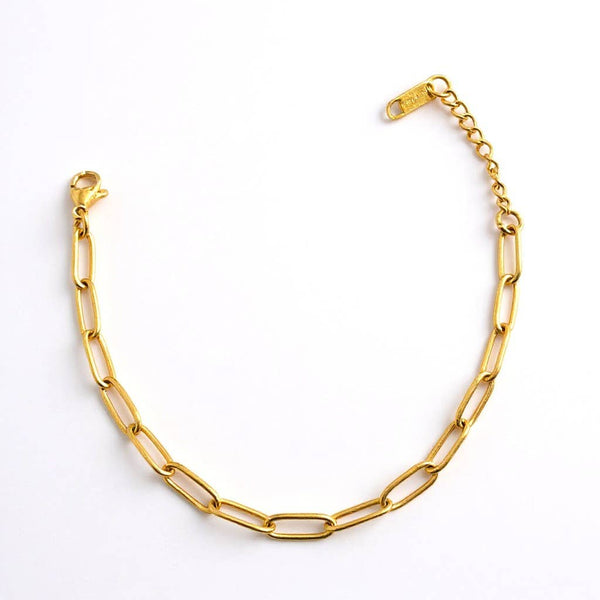 Cassette – Lagertha Kettenarmband in Gold