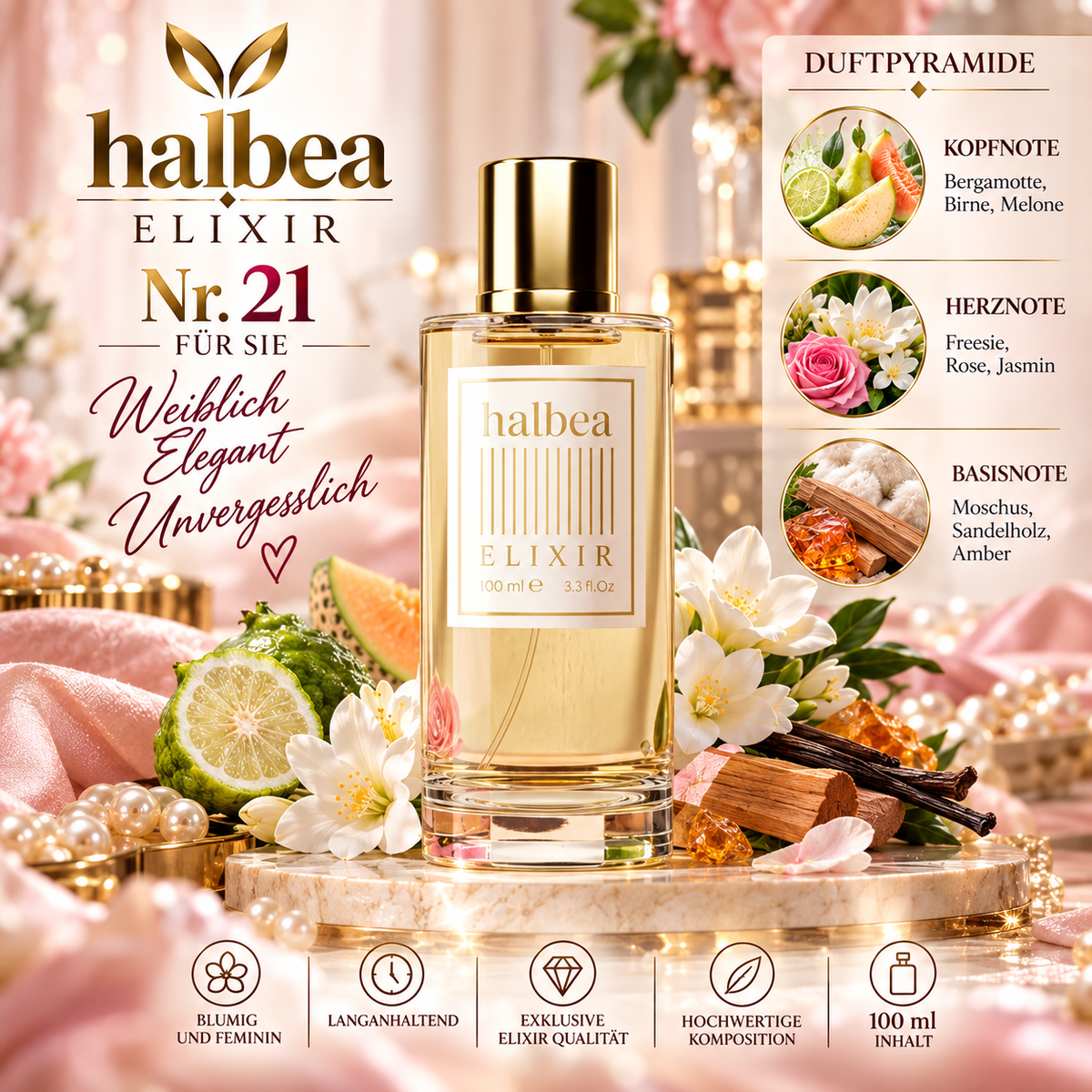 Invine 21 - Damenparfum 35ml Elixir