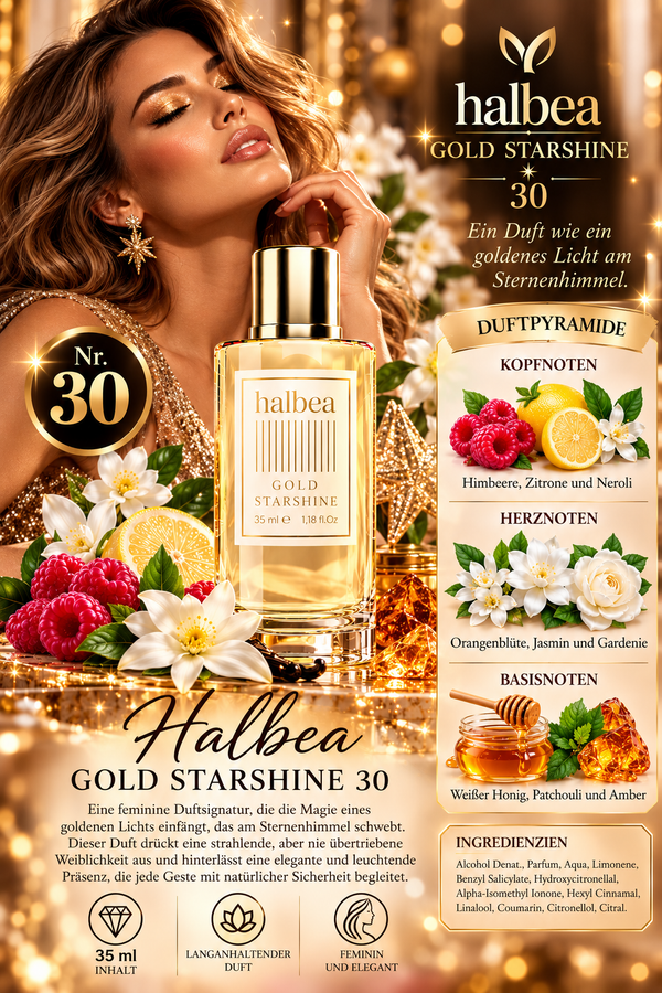 Gold Starshine 30 - Damenparfum 35ml Elixir