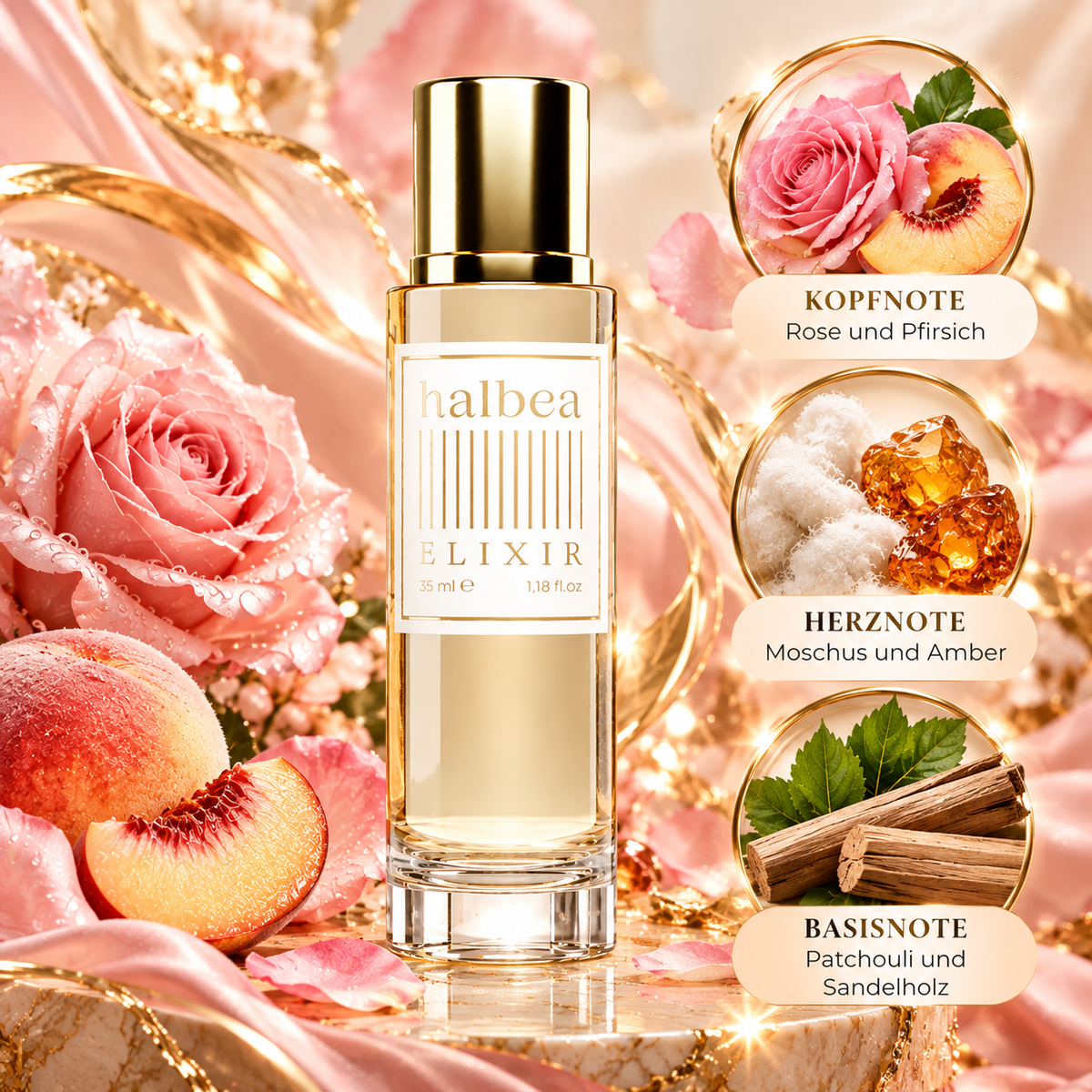 Halbea 165 – Damenparfum Elixir, 35 ml