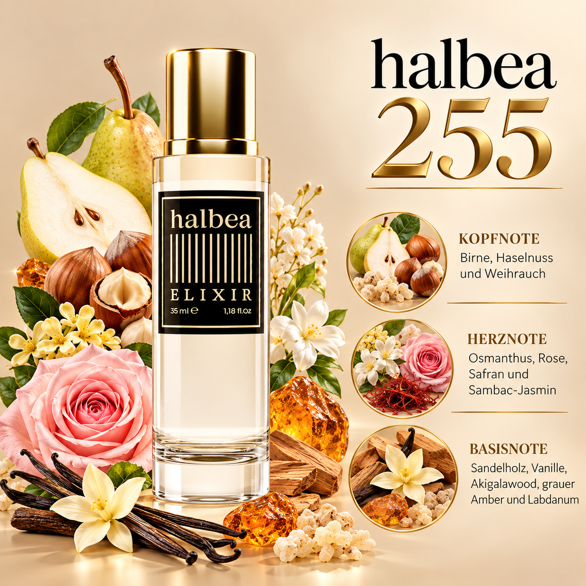 255 - Unisex Parfum 35ml Elixir