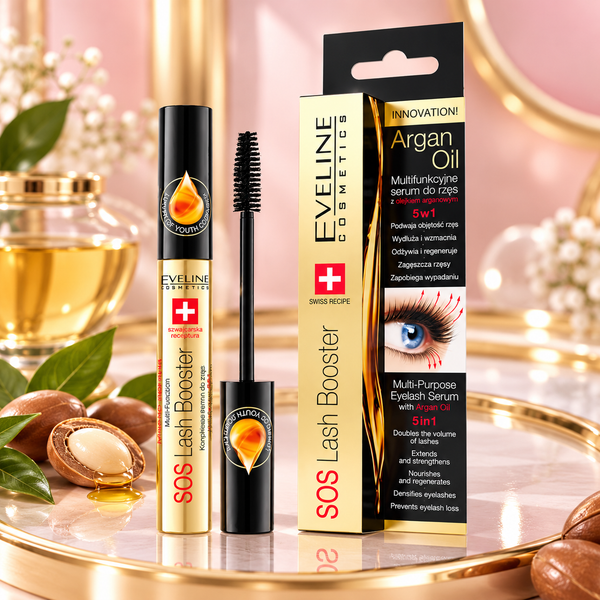 Multifunktionales Wimpernserum mit Arganöl 5in1 -10ml