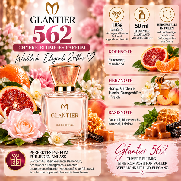 Glantier Parfüm - 562 chypre-blumig