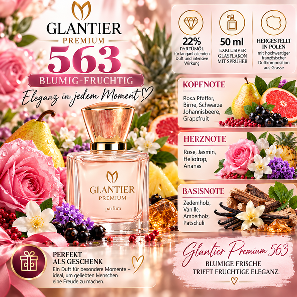 Glantier Premium-563 Früchte & Blumen