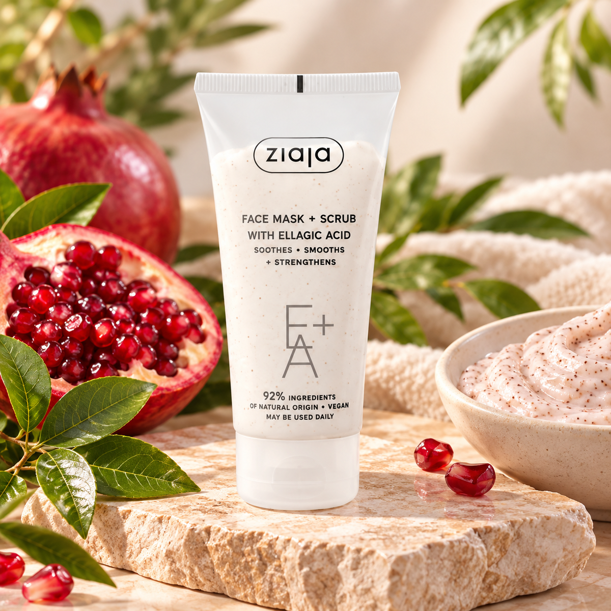 Ziaja Mask - Peeling met ellaginezuur 55 ml
