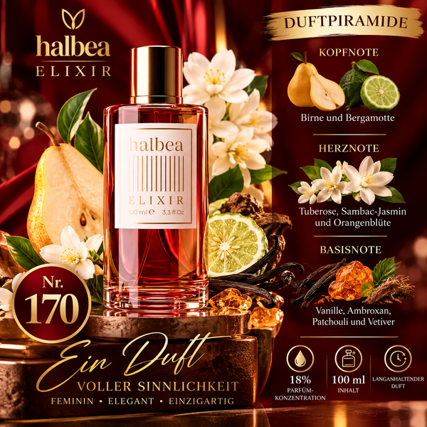 Unspoken Desire Damenparfum Halbea Elixir 170