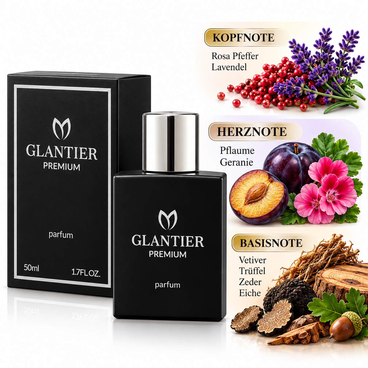 Glantier Premium-796 Holzig-aromatisch