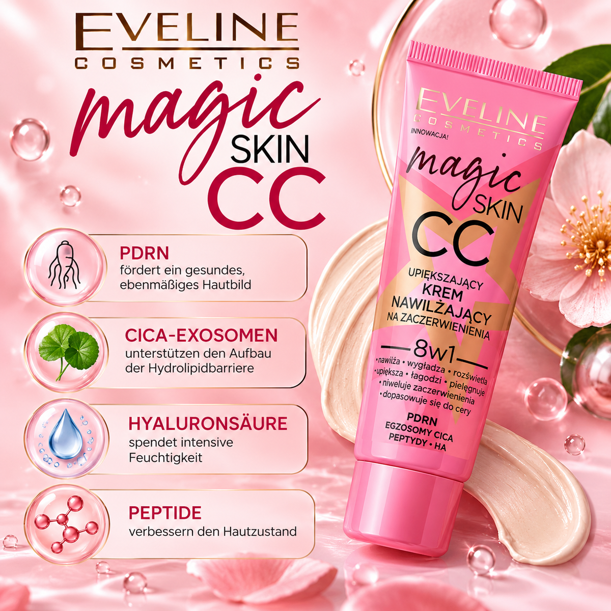 Anti-Rötungen verschönernde Feuchtigkeitscreme 30ml