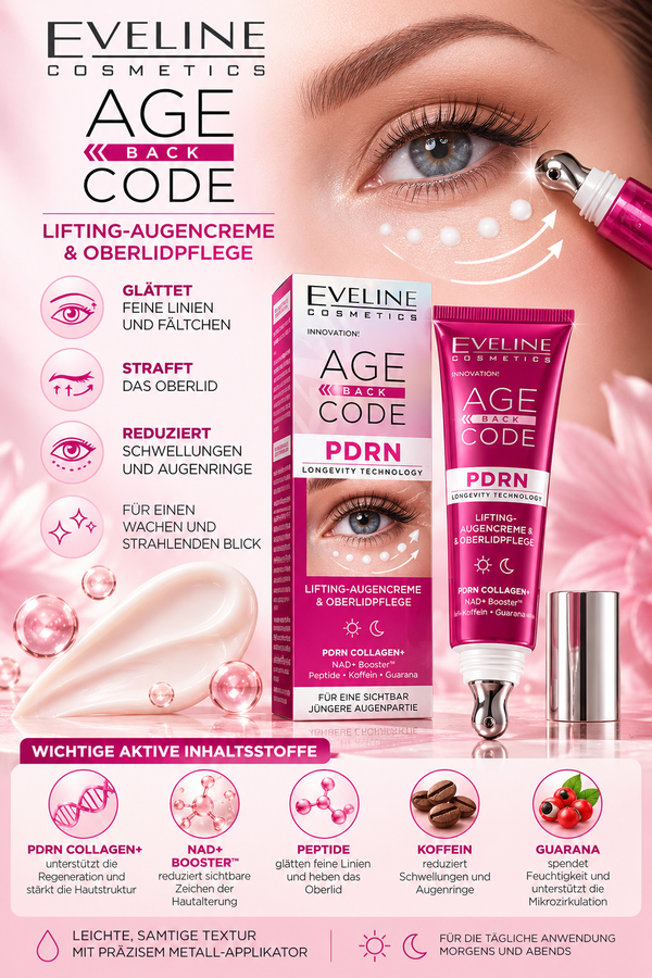 Lifting-Augencreme für Ober- und Unterlid