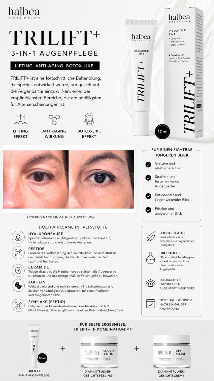 TRILIFT+ - 3-in-1 Augenpflege - 10ml