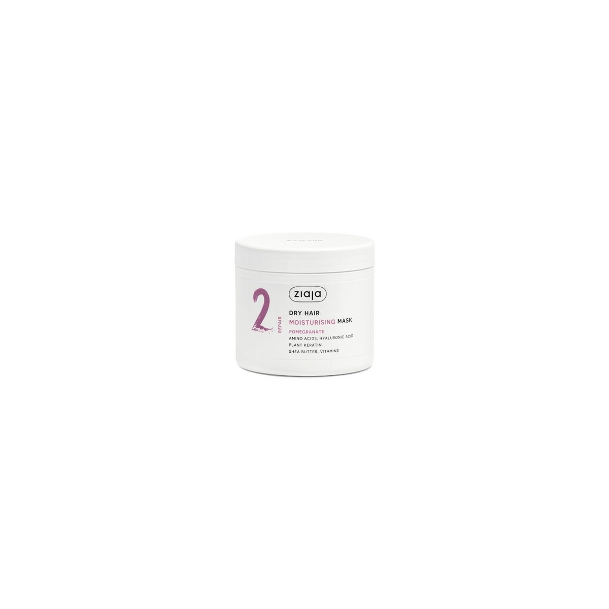 Ziaja – Nawilżająca maska do włosów z granatem 350 ml